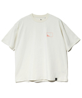 go slow caravan(ゴースローキャラバン) |USA/C スクエアLOGOバックプリントゆったりTEE (MENS)
