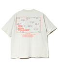 go slow caravan(ゴースローキャラバン) |USA/C スクエアLOGOバックプリントゆったりTEE (MENS)