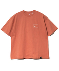 go slow caravan(ゴースローキャラバン) |USA/C スクエアLOGOバックプリントゆったりTEE (MENS)
