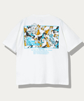 go slow caravan(ゴースローキャラバン) |USA/C スクエアLOGOバックプリントゆったりTEE (MENS)
