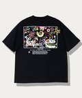 go slow caravan(ゴースローキャラバン) |USA/C スクエアLOGOバックプリントゆったりTEE (MENS)