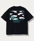 go slow caravan(ゴースローキャラバン) |USA/C スクエアLOGOバックプリントゆったりTEE (MENS)