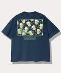 go slow caravan(ゴースローキャラバン) |USA/C スクエアLOGOバックプリントゆったりTEE (MENS)
