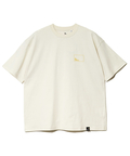 go slow caravan(ゴースローキャラバン) |USA/C スクエアLOGOバックプリントゆったりTEE (MENS)