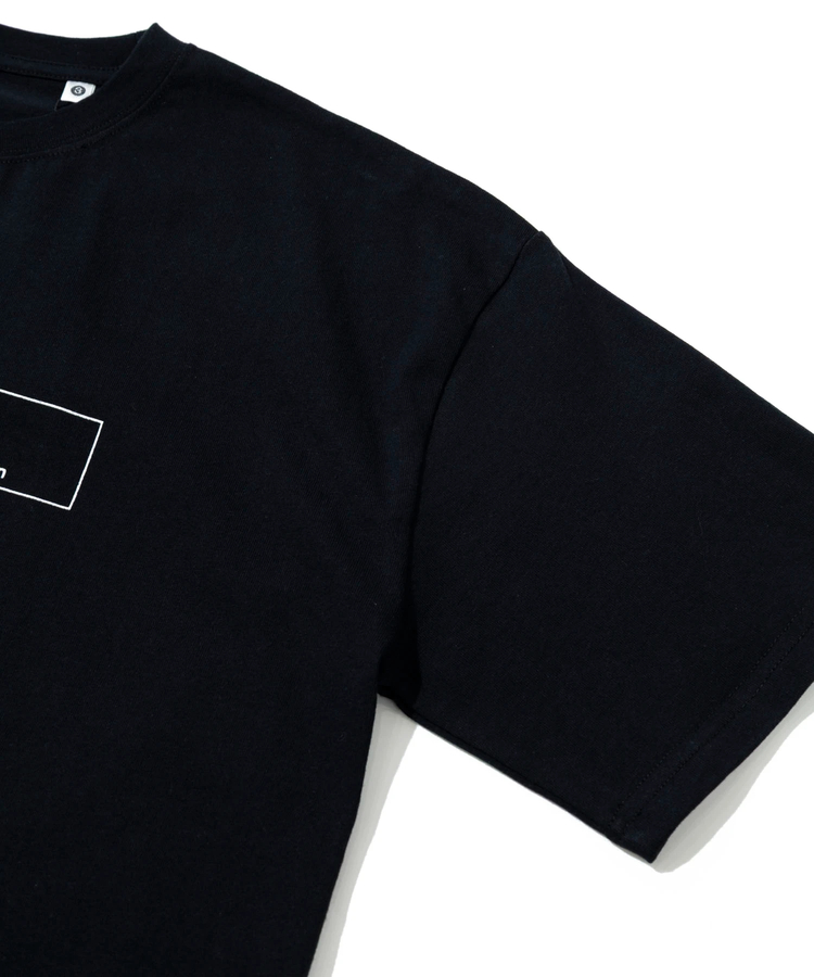 go slow caravan(ゴースローキャラバン) |USA/C スクエアLOGOバックプリントゆったりTEE (MENS)