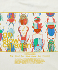 go slow caravan(ゴースローキャラバン) |USA/C スクエアLOGOバックプリントゆったりTEE (MENS)
