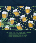 go slow caravan(ゴースローキャラバン) |USA/C スクエアLOGOバックプリントゆったりTEE (MENS)