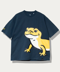 go slow caravan(ゴースローキャラバン) |USA/C レオパードゲッコー IMPACT ゆったり TEE (MENS)