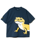 go slow caravan(ゴースローキャラバン) |USA/C レオパードゲッコー IMPACT ゆったり TEE (MENS)