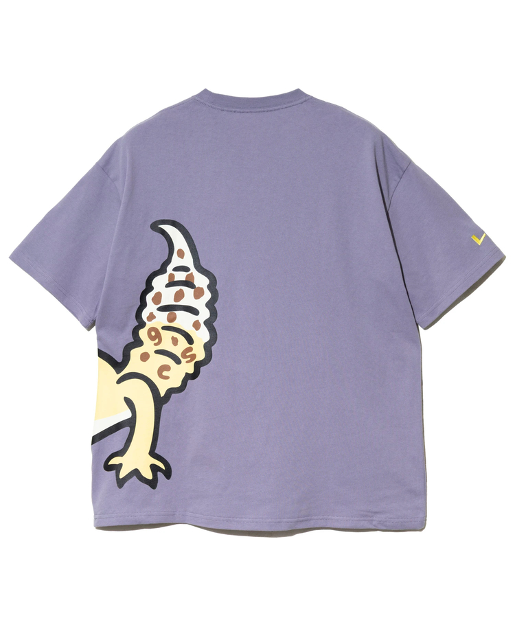 go slow caravan(ゴースローキャラバン) |USA/C レオパードゲッコー IMPACT ゆったり TEE (MENS)
