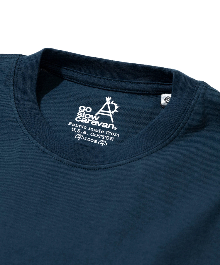 go slow caravan(ゴースローキャラバン) |USA/C レオパードゲッコー IMPACT ゆったり TEE (MENS)