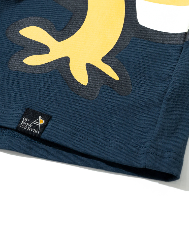 go slow caravan(ゴースローキャラバン) |USA/C レオパードゲッコー IMPACT ゆったり TEE (MENS)