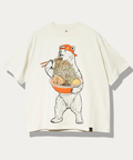 go slow caravan(ゴースローキャラバン) |USA/C 豪快盛りラーメンクマ BIG TEE (MENS)