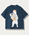 go slow caravan(ゴースローキャラバン) |USA/C 豪快盛りラーメンクマ BIG TEE (MENS)