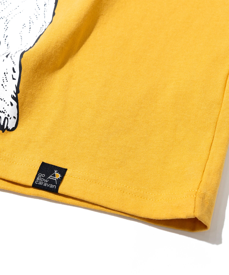 go slow caravan(ゴースローキャラバン) |USA/C 豪快盛りラーメンクマ BIG TEE (MENS)