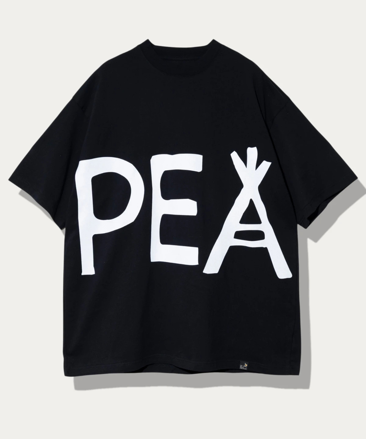 go slow caravan(ゴースローキャラバン) |USA/C PEACE びっくり BIG TEE (MENS/WOMENS)
