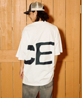 go slow caravan(ゴースローキャラバン) |USA/C PEACE びっくり BIG TEE (MENS/WOMENS)