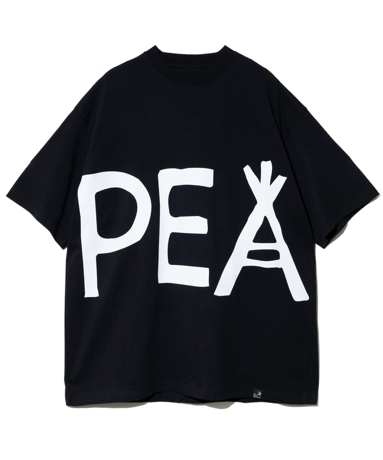 go slow caravan(ゴースローキャラバン) |USA/C PEACE びっくり BIG TEE (MENS/WOMENS)