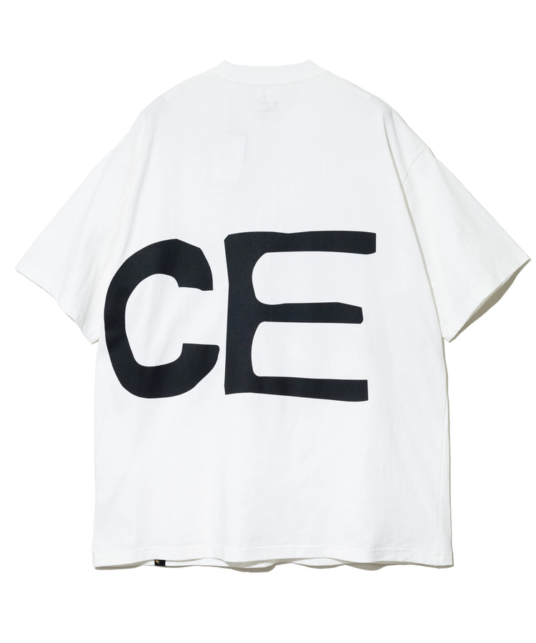 go slow caravan(ゴースローキャラバン) |USA/C PEACE びっくり BIG TEE (MENS/WOMENS)