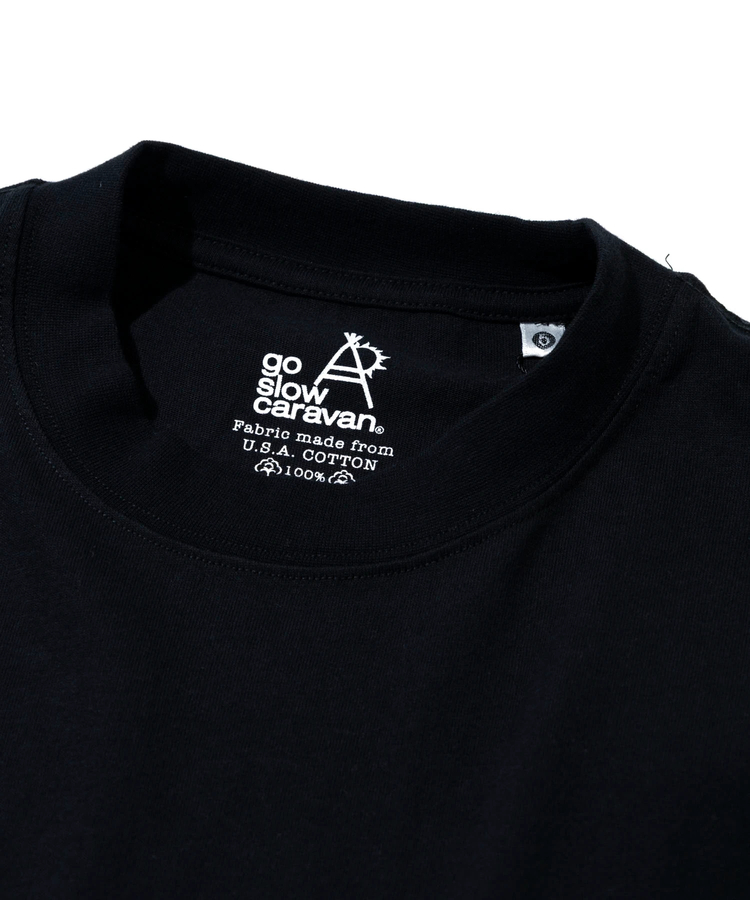 go slow caravan(ゴースローキャラバン) |USA/C PEACE びっくり BIG TEE (MENS/WOMENS)