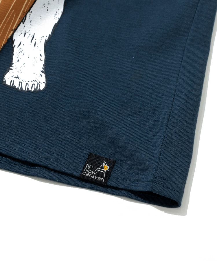 go slow caravan(ゴースローキャラバン) |KIDS USA/C コンガクマ TEE (KIDS)