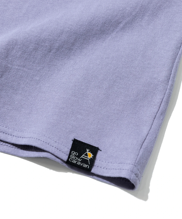 go slow caravan(ゴースローキャラバン) |KIDS USA/C  スクエアLOGOバックプリント TEE (KIDS)