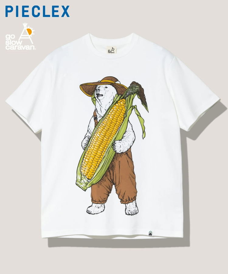 go slow caravan(ゴースローキャラバン) |PIECLEX ファーマークマ TEE 2 (MENS)
