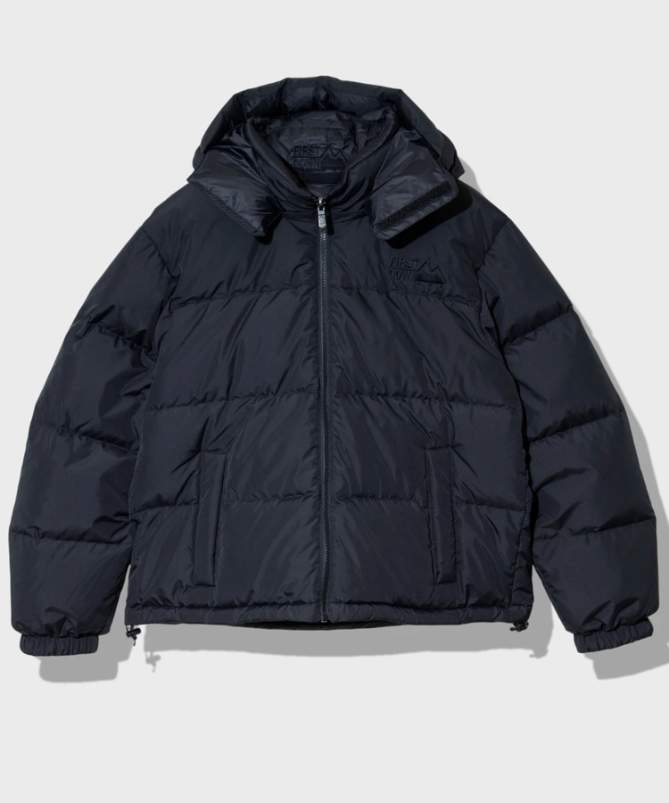 FIRST DOWN/ファーストダウン BUBBLE DOWN JKT HOOD SHORT SMU (MENS 