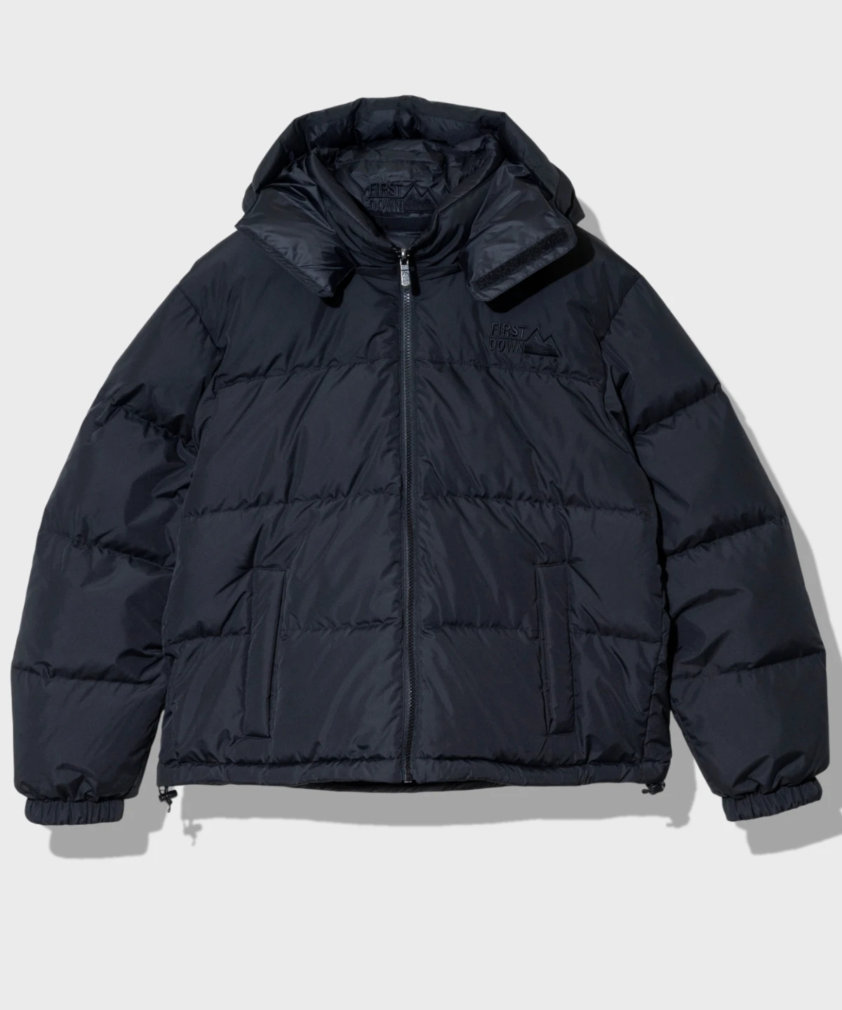 FIRST DOWN/ファーストダウン BUBBLE DOWN JKT HOOD SHORT SMU (MENS 