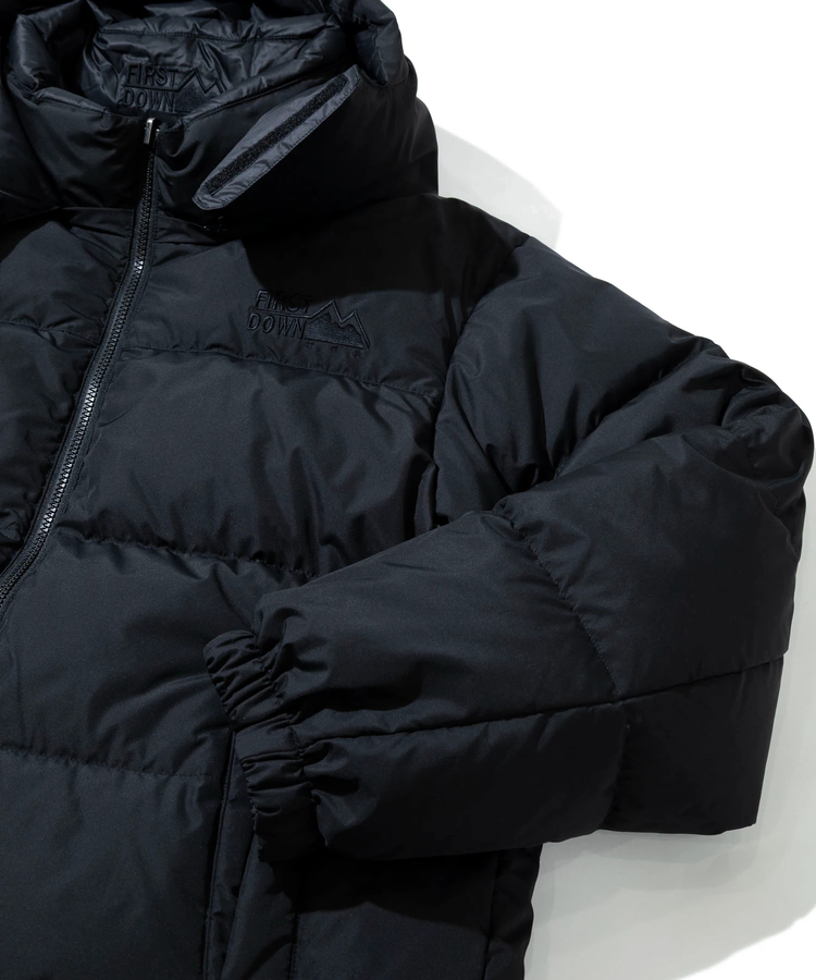 FIRST DOWN/ファーストダウン BUBBLE DOWN JKT HOOD SHORT SMU (MENS
