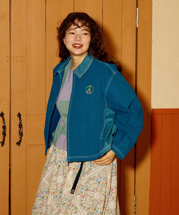 go slow caravan(ゴースローキャラバン) |キャンバスタックミドルコーチジャケット (WOMENS)