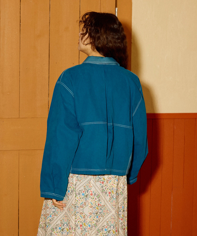 go slow caravan(ゴースローキャラバン) |キャンバスタックミドルコーチジャケット (WOMENS)