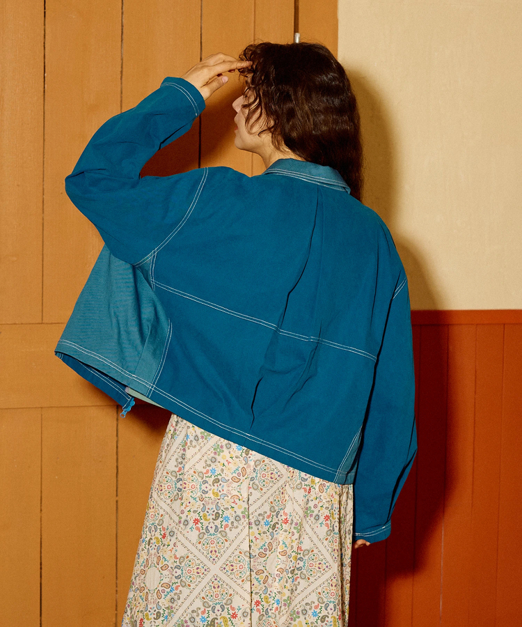 go slow caravan(ゴースローキャラバン) |キャンバスタックミドルコーチジャケット (WOMENS)