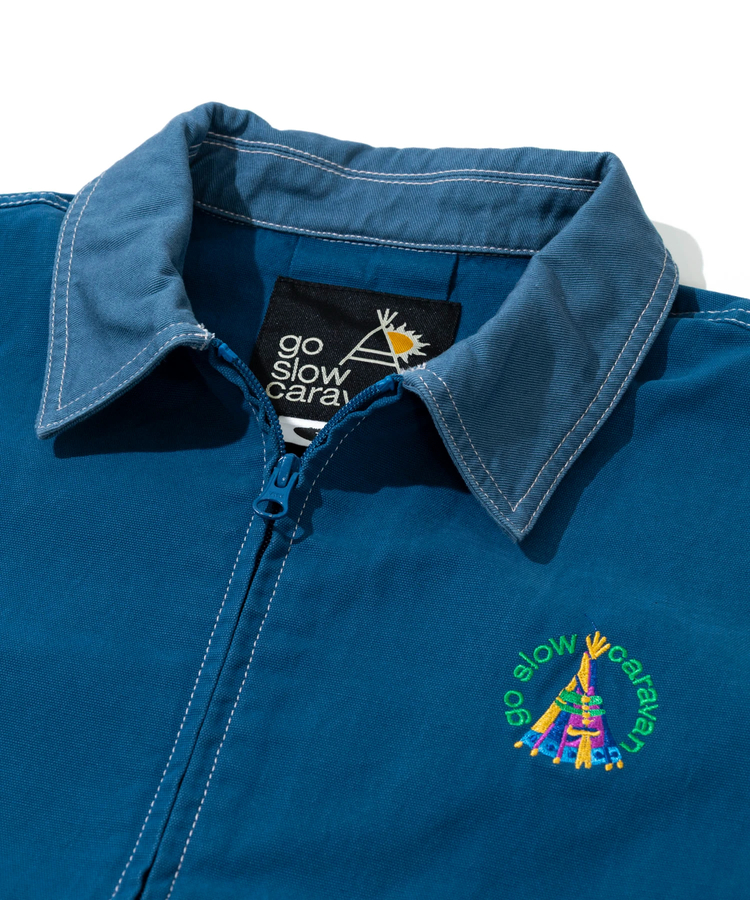 go slow caravan(ゴースローキャラバン) |キャンバスタックミドルコーチジャケット (WOMENS)