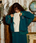 go slow caravan(ゴースローキャラバン) |ダンボールニット ドルマントラックジャケット (WOMENS)