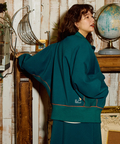 go slow caravan(ゴースローキャラバン) |ダンボールニット ドルマントラックジャケット (WOMENS)