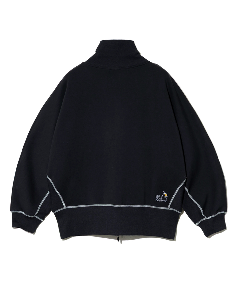 go slow caravan(ゴースローキャラバン) |ダンボールニット ドルマントラックジャケット (WOMENS)