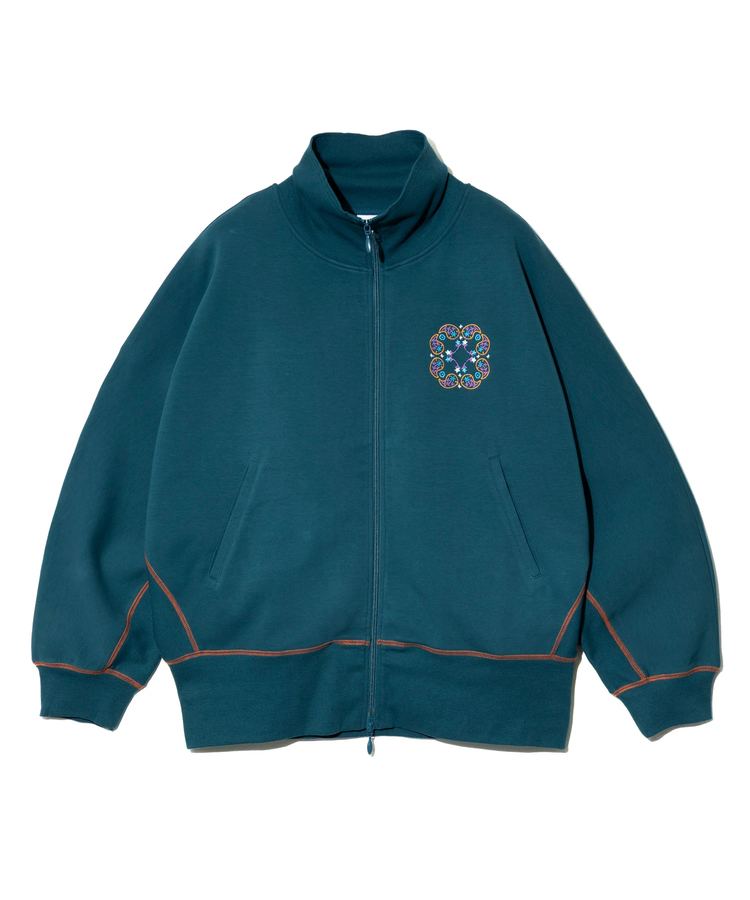 go slow caravan(ゴースローキャラバン) |ダンボールニット ドルマントラックジャケット (WOMENS)