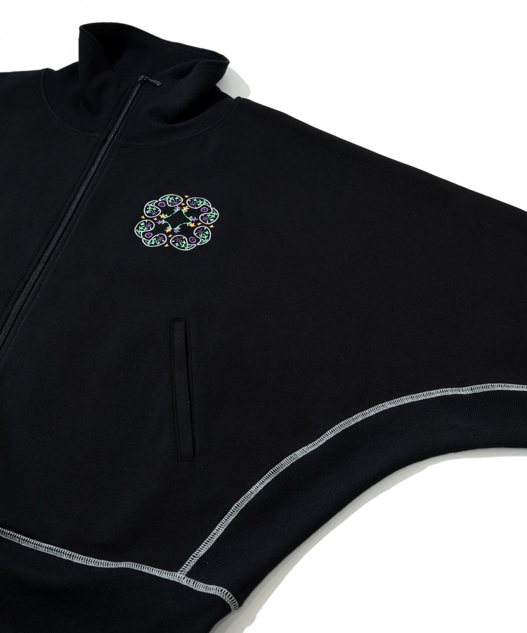 go slow caravan(ゴースローキャラバン) |ダンボールニット ドルマントラックジャケット (WOMENS)