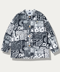 go slow caravan(ゴースローキャラバン) |オリジナル総柄Pt シャツジャケット (WOMENS)