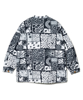 go slow caravan(ゴースローキャラバン) |オリジナル総柄Pt シャツジャケット (WOMENS)