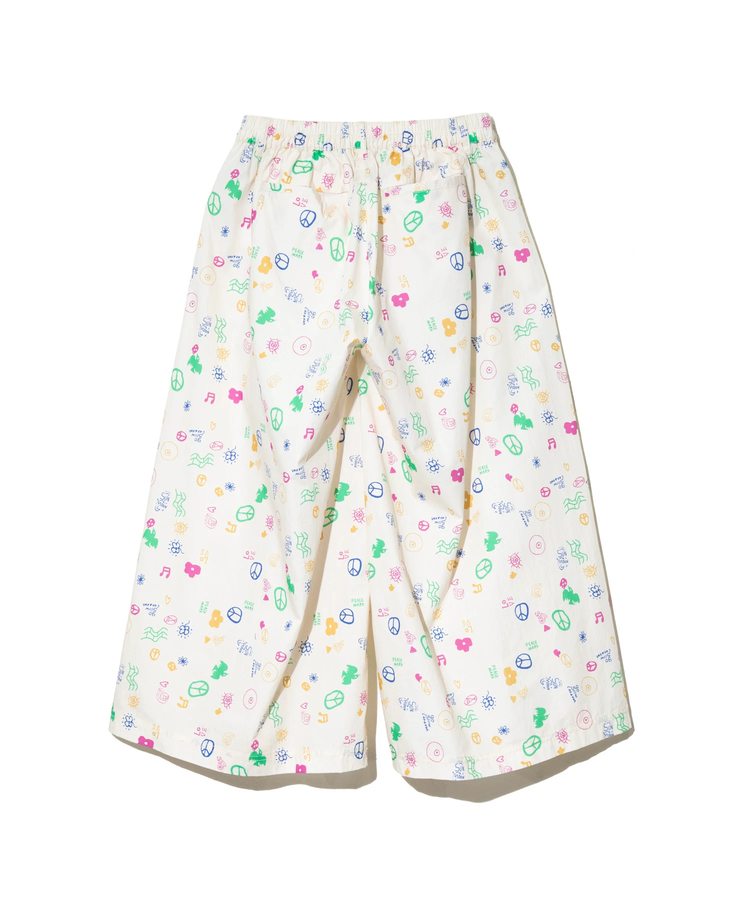 go slow caravan(ゴースローキャラバン) |オリジナル総柄Pt イージーワイドパンツ (WOMENS)