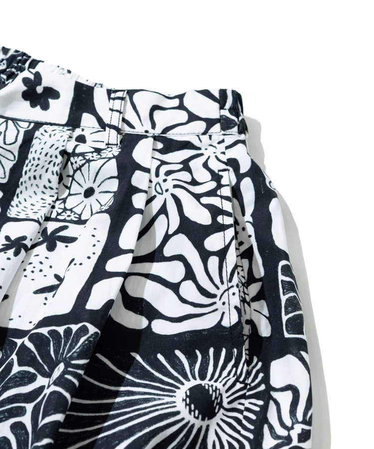 go slow caravan(ゴースローキャラバン) |オリジナル総柄Pt イージーワイドパンツ (WOMENS)