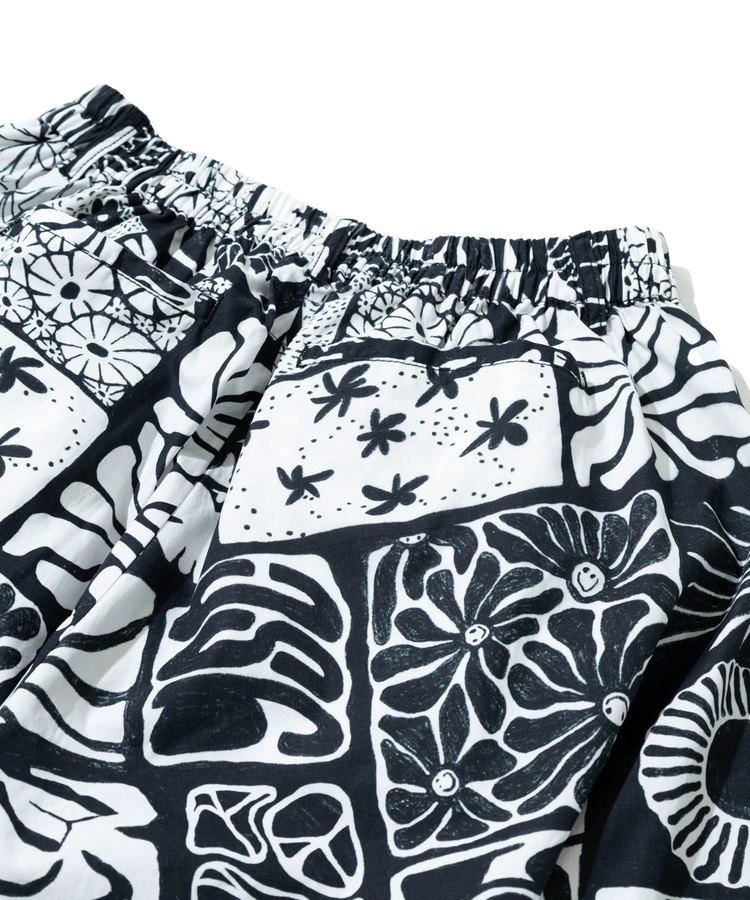 go slow caravan(ゴースローキャラバン) |オリジナル総柄Pt イージーワイドパンツ (WOMENS)