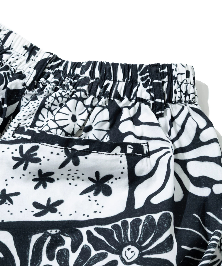 go slow caravan(ゴースローキャラバン) |オリジナル総柄Pt イージーワイドパンツ (WOMENS)