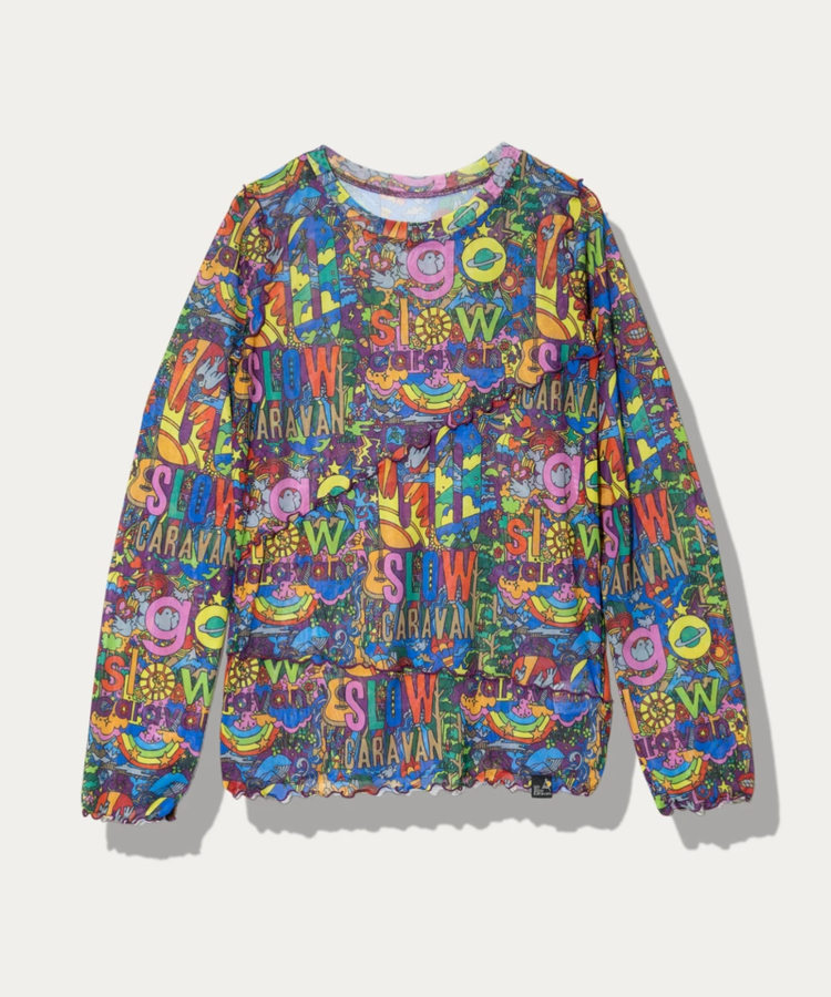 go slow caravan(ゴースローキャラバン) |シースルーLSTEE (WOMENS)
