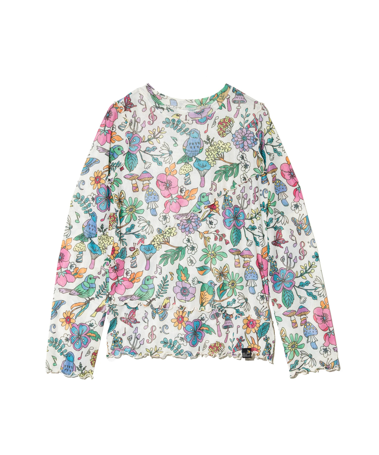 go slow caravan(ゴースローキャラバン) |シースルーLSTEE (WOMENS)