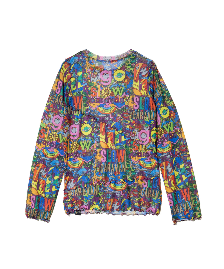 go slow caravan(ゴースローキャラバン) |シースルーLSTEE (WOMENS)