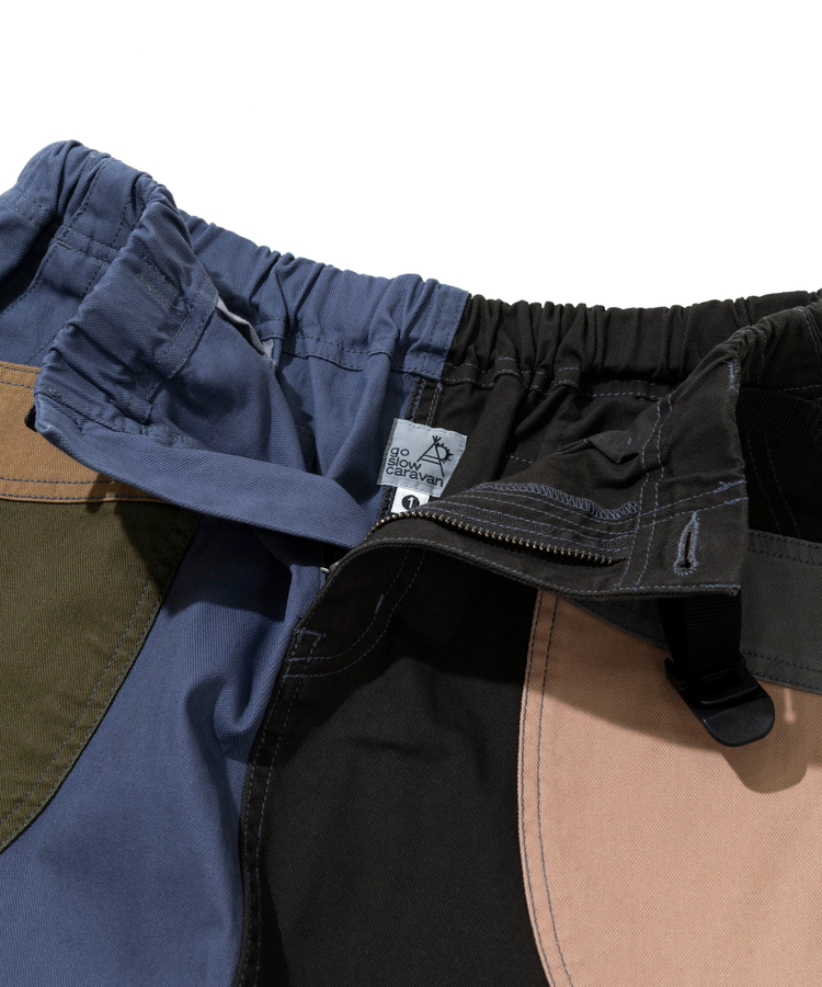 go slow caravan(ゴースローキャラバン) |ストレッチオックスクレイジー脇ポケスカート (WOMENS)