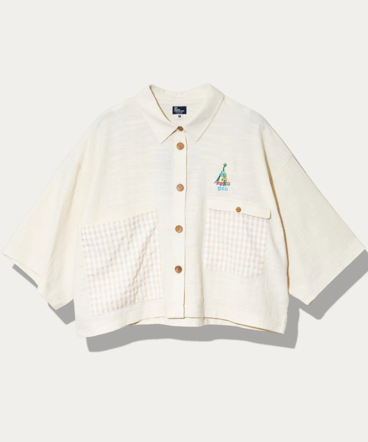 go slow caravan(ゴースローキャラバン) |C/R ミドルスリーブシャツ (WOMENS)